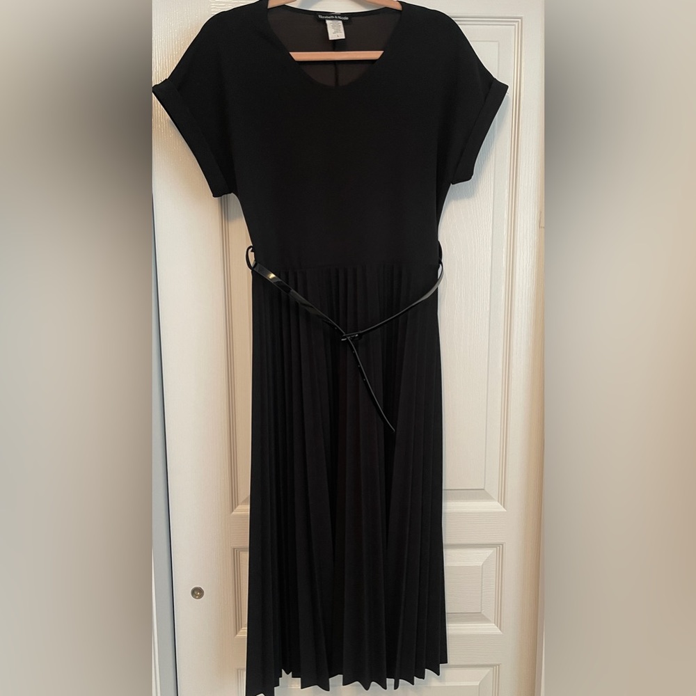 Black Dress With Belt